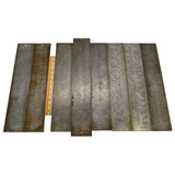Antique ENGRAVING FONT PLATE Lot of 8 Mixed/Unbranded ENGRAVER/PANTOGRAPH Plates