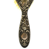 VTG/Antique GORHAM STERLING SILVER VANITY BRUSH No. 1252 "DRESDEN ROSE" Pattern