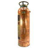 Vintage COPPER FIRE EXTINGUISHER (Empty) "GUARDENE" by PYRENE MFG. CO Newark, NJ