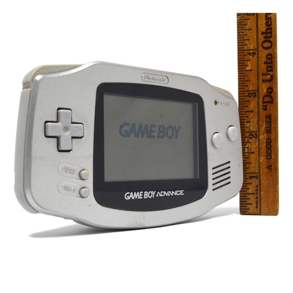 Tested Good! NINTENDO GAME BOY ADVANCE Lt. Gray SILVER Mo. ABG-001 WORKS GREAT!