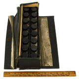 Vintage U.S NAVY "MEDICAL DEPARTMENT" MEDICINE SET of 16 Bottles w/ OPIUM-POISON