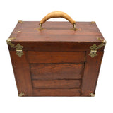 Antique WOOD MACHINIST CHEST Many Broken/Missing Parts but STILL LOVELY & USABLE