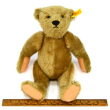 STEIFF TEDDY BEAR 1904 Replica No. 0155/32 MARGARET WOODBURY 12" Mohair c.1980's