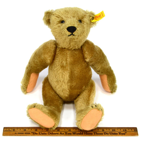 STEIFF TEDDY BEAR 1904 Replica No. 0155/32 MARGARET WOODBURY 12" Mohair c.1980's