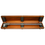 Vintage BROWN & SHARPE #575 VENEER CALIPER 26" Original WOOD BOX Inside/Outside