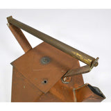 Vintage TRAPEZOIDAL/TRIANGLE COPPER TEA KETTLE Weird/Unusual! HANDMADE Art Deco