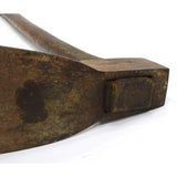 Antique GUTTER/CANOE/SPOUT ADZE by "D. SIMMONS & CO." Great Old/ORIGINAL HANDLE!