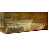 Antique HOMEMADE 3-DRAWER CABINET Unusual LOCK-PLATE Tool Chest OLD GREEN PAINT!