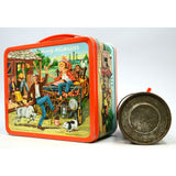 Vintage 1963 THE BEVERLY HILLBILLIES LUNCHBOX w/ Thermos by ALADDIN Excellent!!