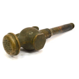 Antique BRASS WATER HOSE NOZZLE Unusual! GARDEN/LAWN Repurpose STEAMPUNK Alt Art