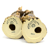 Vintage CERAMIC ARTS STUDIO "FIRE" FIGURINES 11.5" Man & Woman HIS & HER Brown