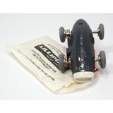 Vintage LILLIPUT "MICRO RACER" No. 1043 Mercedes 2.5l WIND-UP RACE CAR Red + BOX