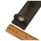 Vintage STARRETT 12" MACHINIST LEVEL 98-12 Ground, Cross-Check & Graduated Vials