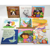 Hardcover CHILDREN'S PICTURE-BOOK Lot of 29 BIG BOOKS + "Sock Monkey & Friends"