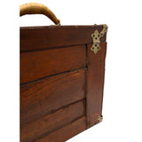 Antique WOOD MACHINIST CHEST Many Broken/Missing Parts but STILL LOVELY & USABLE