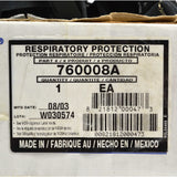 New (Open Box) NORTH "RESPIRATORY PROTECTION" Gas Mask #76008A (7600) Size: M/L
