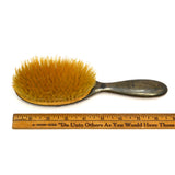 VTG/Antique GORHAM STERLING SILVER VANITY BRUSH No. 1252 "DRESDEN ROSE" Pattern