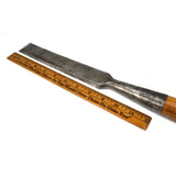 Antique 19TH C. SOCKET CHISEL w/ Wood Handle "A.W. CROSSMAN" Civil War Era Tool!