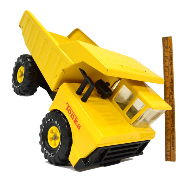 Vintage c.1978 TONKA DUMP TRUCK Yellow "XMB-975" No. 54070 EXCELLENT CONDITION!!