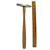 Vintage CROSS PEEN HAMMER No. 1 Signed "HAMMACHER-SCHLEMMER & CO." Sexy Handle!
