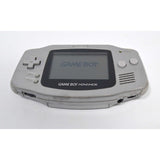 Tested Good! NINTENDO GAME BOY ADVANCE Lt. Gray SILVER Mo. ABG-001 WORKS GREAT!