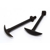 Antique CARRIAGE BOLTS Pair / Lot of 2 HAND FORGED Salvaged Hardware STEAMPUNK