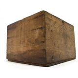 Vintage WOODEN FRUIT CRATE w/ Rare Handle "BONNER'S SEEDLESS RAISINS" California