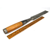 Antique 19TH C. SOCKET CHISEL w/ Wood Handle "A.W. CROSSMAN" Civil War Era Tool!