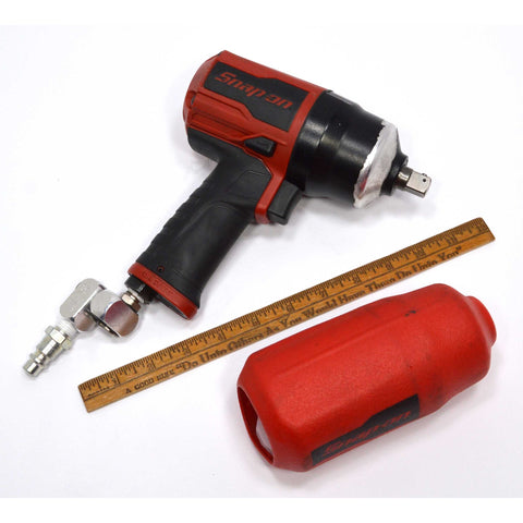 New (No Box) SNAP-ON PNEUMATIC IMPACT WRENCH 1/2" Drive Mo. PT850P with Booty!