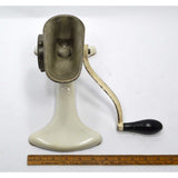 Antique ENTERPRISE GRINDER Meat/Fruit? WHITE PORCELAIN Base Mrk'd "PART K-2694"