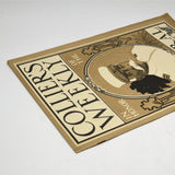 Antique COLLIER'S WEEKLY "IN HONOR OF THE ADMIRAL" Oct. 14, 1899 WARDE TRAVER