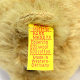 STEIFF TEDDY BEAR 1904 Replica No. 0155/32 MARGARET WOODBURY 12" Mohair c.1980's