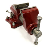 Vintage YORK BENCH VISE No. 63L Rare! PRE-WILTON BULLET Small 2.5" Jaws RESTORED