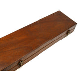 Vintage BROWN & SHARPE #575 VENEER CALIPER 26" Original WOOD BOX Inside/Outside
