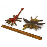 Vintage D&D DUNGEONS & DRAGONS BENDY FIGURES Lot of 2 Monsters CHIMERA & HYDRA
