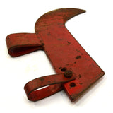 Vintage TRUE TEMPER "BUSH HOOK" Brush Cutter CLEARING AXE #10 Original Sticker!