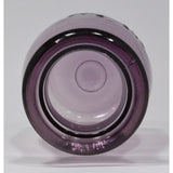 Vintage DAIRY / MILK BOTTLE Blank Slug Plate "ONE PINT" Medium AMETHYST GLASS