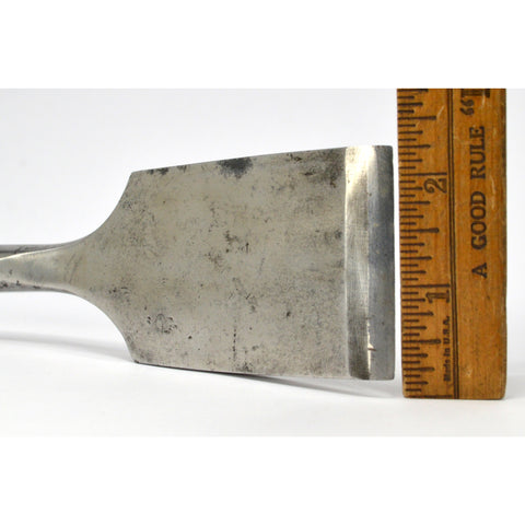 Vintage CUSTOM/HOMEMADE "SLICE CHISEL" All Steel! "CRANK-NECK" WOODWORKING TOOL!