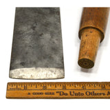Antique KEEN KUTTER CARPENTERS SLICK 3" Woodworking SOCKET CHISEL 28" w/ Handle!