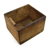 Vintage WOODEN FRUIT CRATE w/ Rare Handle "BONNER'S SEEDLESS RAISINS" California