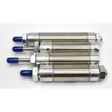 New! PNEUMATIC CYLINDER LOT of 4 "BIMBA" AIR CYLINDERS 091-DX 092.5-DX & C-091.5