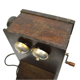 Vintage ERICSSON WALL PHONE BOX Model AB700 *UNTESTED* Made in Sweden, c.1925-31