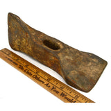 Antique TWIBIL AXE Double-Cross-Bit Hatchet BLACKSMITH AX Adze CRUDE & UNUSUAL!!