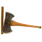 Vintage "CRAFTSMAN" DOUBLE BIT AXE w/ Old Wood Handle! "NARROW MICHIGAN PATTERN"
