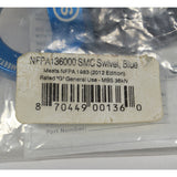 New! BLUE RESCUE SWIVEL #NFPA136000 by SEATTLE MFG CO (SMC) Climbing/Mining Gear