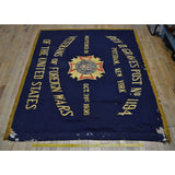 VTG/Antique CLOTH BANNER (Flag) "VETERANS OF FOREIGN WARS...UNITED STATES 1936"