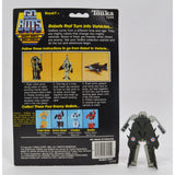 Vintage TONKA GOBOTS "ROYAL-T" #19 Friendly Robot BRITISH JET PLANE w/ Card-Back