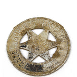 Vintage GOOD LUCK CHARM BADGE "LUCKY" by "HAZEL SCHULTZ...HAMPTON, NJ" c.1923