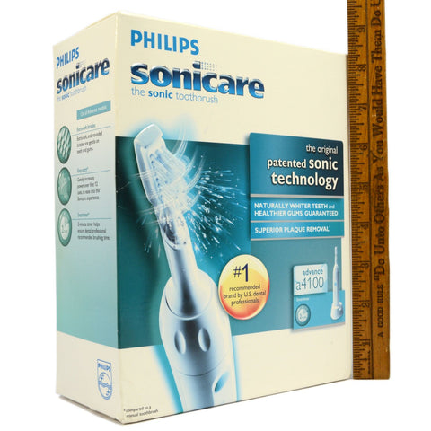 New in Box! PHILIPS SONICARE Mo. #HX4101 Advance a4100 SONIC ELECTRIC TOOTHBRUSH