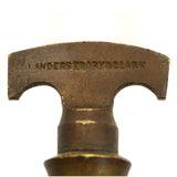 Antique BRASS WATER SPIGOT Beer Barrel/Cask Tap "LANDERS FRARY & CLARK" Faucet